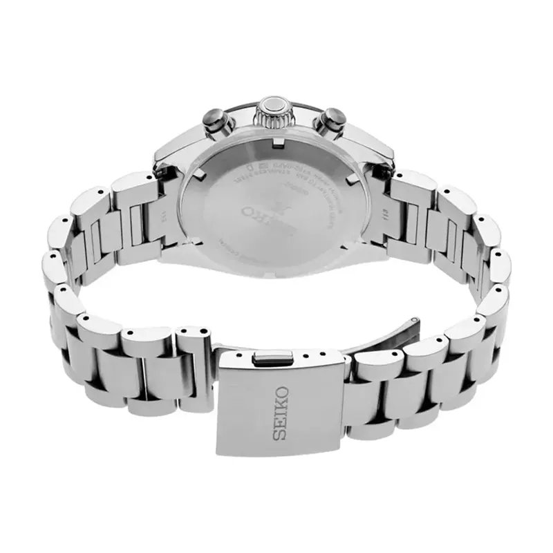 Seiko Prospex Speedtimer Solar SIlver Dial Men's Watch- SSC911P1